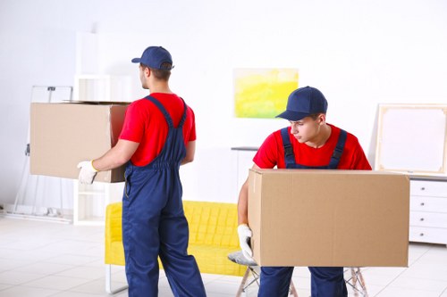 Person using an accessible removals and storage website with assistive technology