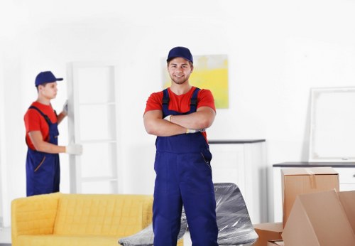 Man and van service helping with a London move