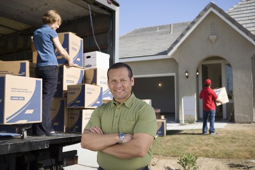 Different box types used for household and office moving
