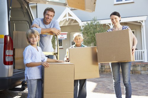 Efficient London furniture pick-up for apartments with tight access