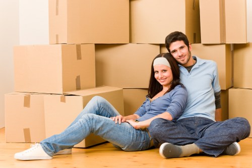 Organized moving and storage packing service in London