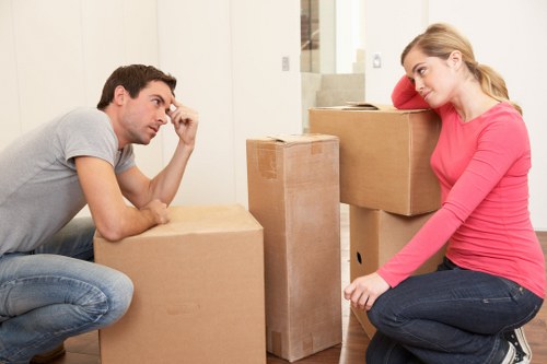 House move with storage arranged for a London family home