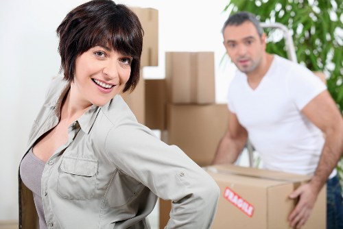 Packing and storage services for a London home move