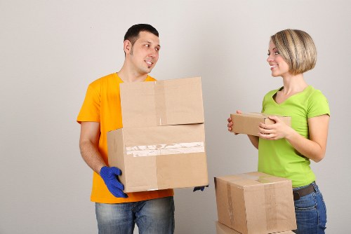 Secure storage solution for flat removals in London