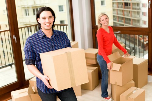 Professional packing materials used for a smooth relocation