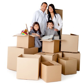 Temporary storage solution for household belongings during a London move